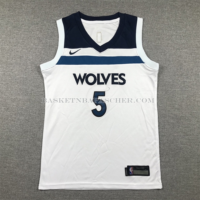 Maillot Enfant Minnesota Timberwolves Anthony Edwards Association 2022-23 Blanc